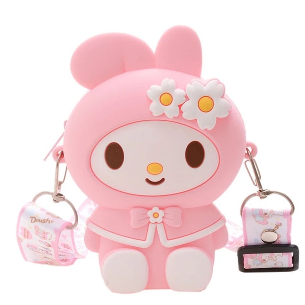 My Melody Rubber Small Coin Purse NEW